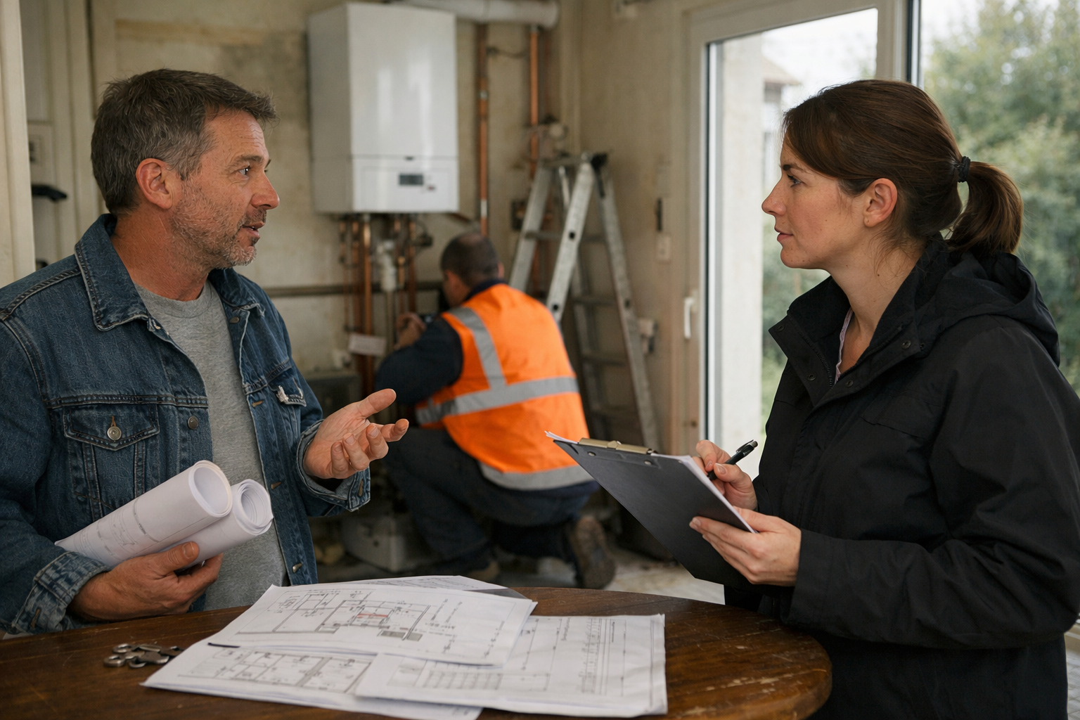 Faut-il déclarer vos travaux de chauffage avant de commencer le chantier ?